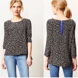 Anthro Maeve Linosa heart top